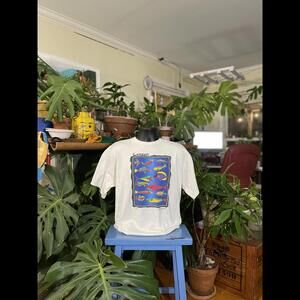 Colorful Cancun Graphic T-Shirt by Hanes